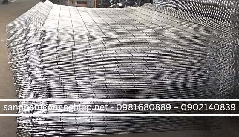 Lưới thép hàn gấp tam giác mạ kẽm