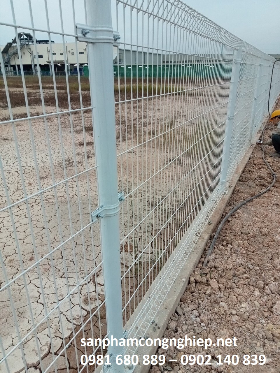 Hàng rào lắp ráp sơn tĩnh điện 