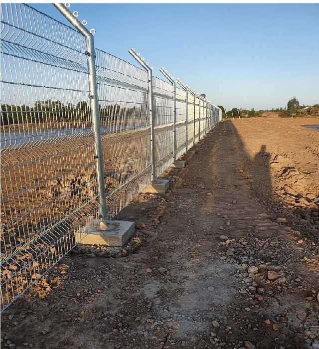 Hàng rào lưới thép D6