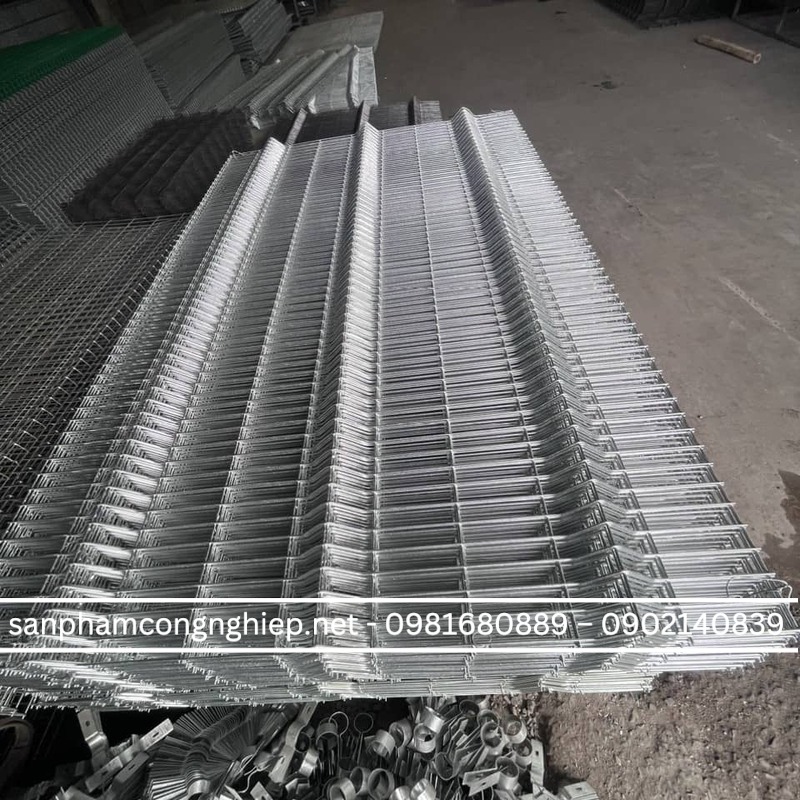 Lưới hàn mạ kẽm chấn sóng