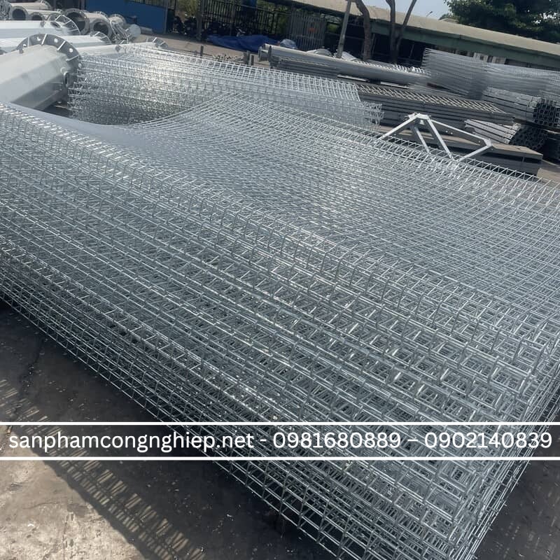 Lưới thép hàn gấp tam giác mạ kẽm