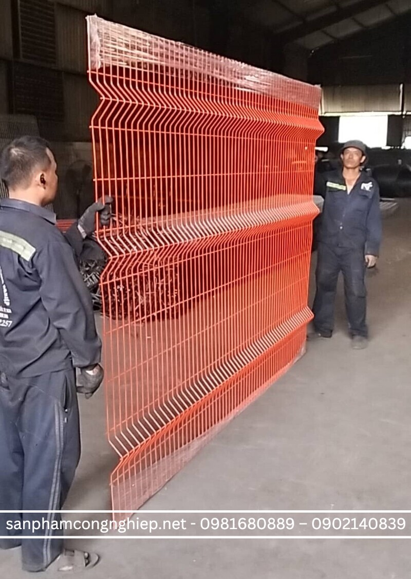 Lưới hàn chấn sóng sơn tĩnh điện